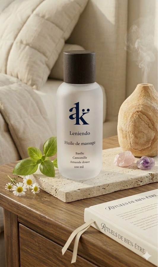 Huile de massage - Rituel herbacé